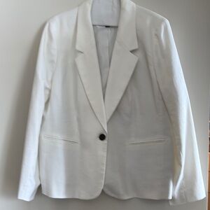 Classic White Blazer J Crew Blazer